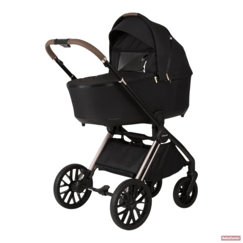 Adamex Bianco 4in1 multifunkciós babakocsi (Römer hordozóval,isofix bázistalppal) - Champagne Carbon