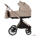 Adamex Bianco 4in1 multifunkciós babakocsi (Römer hordozóval,isofix bázistalppal) - Champagne Latte