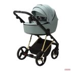 Adamex Blanc Premium Special Edition multifunkciós babakocsi 3in1 - menta,gold vázbetéttel /PS-777/