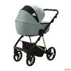 Adamex Blanc Premium Special Edition multifunkciós babakocsi 3in1 - menta,gold vázbetéttel /PS-777/