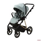 Adamex Blanc Premium Special Edition multifunkciós babakocsi 3in1 - menta,gold vázbetéttel /PS-777/