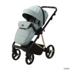 Adamex Blanc Premium Special Edition multifunkciós babakocsi 3in1 - menta,gold vázbetéttel /PS-777/