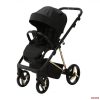 Adamex Blanc Premium multifunkciós babakocsi 3in1 - fekete /textil/gold vázbetéttel /TK-532/