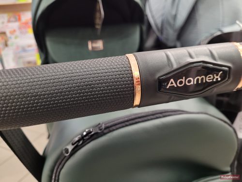 Adamex Blanc Premium multifunkciós babakocsi 3in1 - fekete /textil/gold vázbetéttel /TK-532/