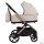 Adamex Como 4in1 premium multifunkciós babakocsi összecsukható mózeskosárral (Römer hordozóval,isofix bázistalppal) - Natura beige
