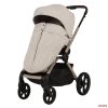 Adamex Como 4in1 premium multifunkciós babakocsi összecsukható mózeskosárral (Römer hordozóval,isofix bázistalppal) - Natura beige