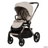 Adamex Como 4in1 premium multifunkciós babakocsi összecsukható mózeskosárral (Römer hordozóval,isofix bázistalppal) - Natura beige