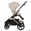 Adamex Como 4in1 premium multifunkciós babakocsi összecsukható mózeskosárral (Römer hordozóval,isofix bázistalppal) - Natura beige