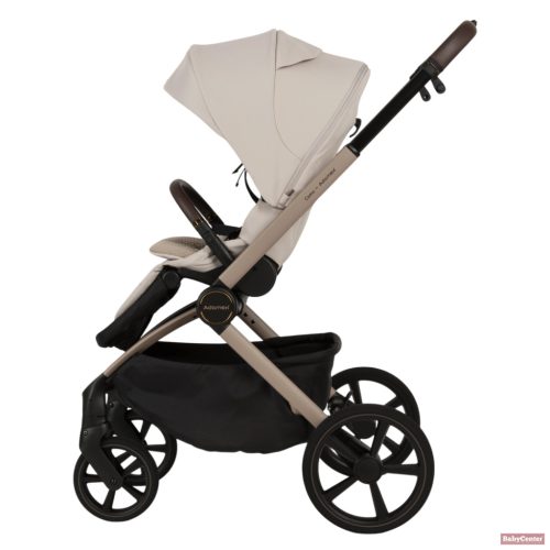 Adamex Como 2in1 premium multifunkciós babakocsi összecsukható mózeskosárral - Natura beige