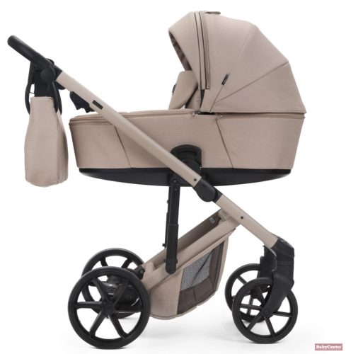 Adamex DOLCE Natura Premium babakocsi 4in1 szettben (Römer Safe Core hordozóval és bázistalppal) - SAND