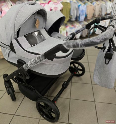 Adamex Leo iker 3in1 multifunkciós babakocsi - világosszürke