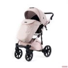 Adamex Nola babakocsi 2in1 (színazonos babahordozó vásárolható hozzá) - mogyoró fekete vázzal