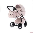 Adamex Nola natura babakocsi 2in1 (színazonos babahordozó vásárolható hozzá) - Rose