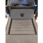 Adamex Belissa Premium multifunkciós babakocsi 3in1 Dark grey&silver /PS-595/