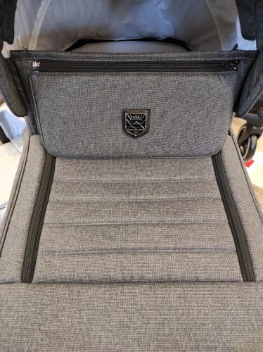 Adamex Belissa Premium multifunkciós babakocsi 3in1 Dark grey&silver /PS-595/