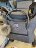 Adamex Belissa Premium multifunkciós babakocsi 3in1 Dark grey&silver /PS-595/
