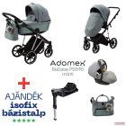Adamex Belissa Premium multifunkciós babakocsi 3in1 - Mint /PS-616/