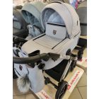 Adamex Belissa Premium multifunkciós babakocsi 3in1 Light grey&silver /PS-623/