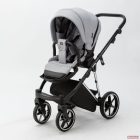 Adamex Belissa Premium multifunkciós babakocsi 3in1 Light grey&silver /PS-623/