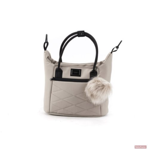 Adamex Quantum Star Premium babakocsi 4in1 szettben (Römer Safe PRO dönthető hordozóval és forgatható bázistalppal) - Beige Leather 