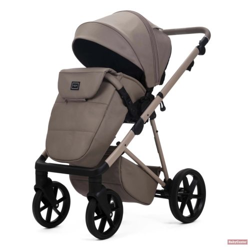 Adamex Quantum Star Premium babakocsi 2in1 - Cappuccino Leather (Opcionális Adamex és Römer hordozó+bázistalp szettben)