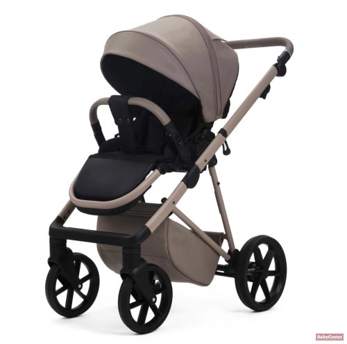Adamex Quantum Star Premium babakocsi 2in1 - Cappuccino Leather (Opcionális Adamex és Römer hordozó+bázistalp szettben)