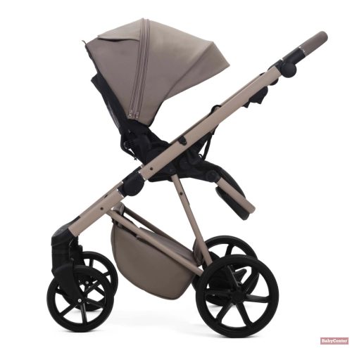 Adamex Quantum Star Premium babakocsi 2in1 - Cappuccino Leather (Opcionális Adamex és Römer hordozó+bázistalp szettben)