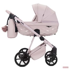   Adamex Quantum Star Premium babakocsi 2in1 - Rose Leather (Opcionális Adamex és Römer hordozó+bázistalp szettben)