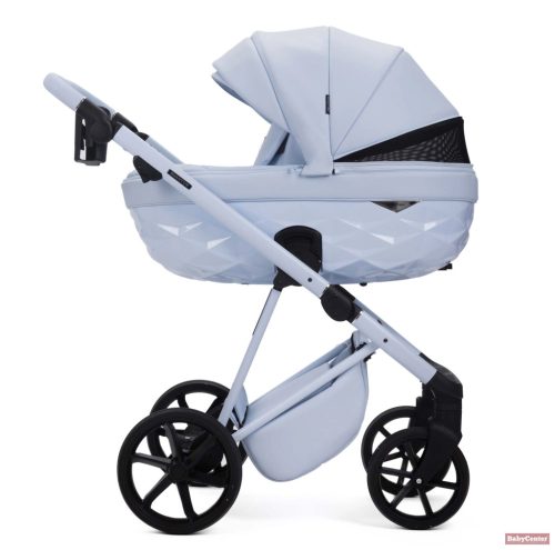 Adamex Quantum Star Premium babakocsi 2in1 - Sky Leather (Opcionális Adamex és Römer hordozó+bázistalp szettben)