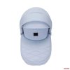 Adamex Quantum Star Premium babakocsi 4in1 szettben (Römer Safe PRO dönthető hordozóval és forgatható bázistalppal) - Sky Leather
