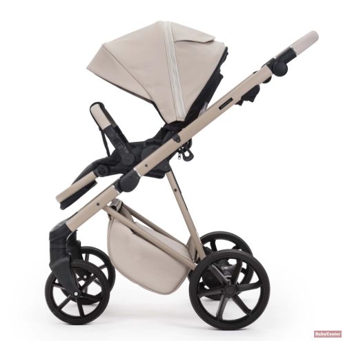 Adamex Quantum Star Premium babakocsi 2in1 - Vanilla Leather (Opcionális Adamex és Römer hordozó+bázistalp szettben)