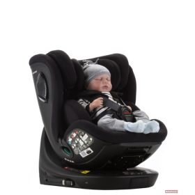   ADAMEX REV I-SIZE 360 FORGATHATÓ GYERMEKÜLÉS ÚJSZÜLÖTT KORTÓL (40-150CM) TÁMASZTÓLÁB - BLACK