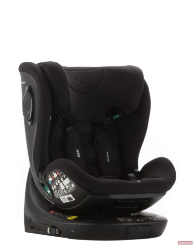 ADAMEX REV I-SIZE 360 FORGATHATÓ GYERMEKÜLÉS ÚJSZÜLÖTT KORTÓL (40-150CM) TÁMASZTÓLÁB - BLACK