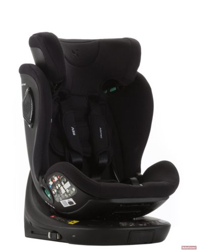ADAMEX REV I-SIZE 360 FORGATHATÓ GYERMEKÜLÉS ÚJSZÜLÖTT KORTÓL (40-150CM) TÁMASZTÓLÁB - BLACK