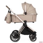 Adamex Spark 4in1 multifunkciós babakocsi (Römer hordozóval,isofix bázistalppal) - Champagne Latte