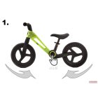 Adamex Speed összecsukható futóbicikli 35kg-ig - red