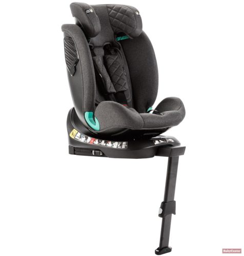 ADAMEX TRIP I-SIZE 360 FORGATHATÓ GYERMEKÜLÉS ÚJSZÜLÖTT KORTÓL (40-150CM) TÁMASZTÓLÁB - GREY