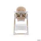 Adamex YUNO Premium dönthető etetőszék-textilbőr /beige/