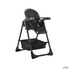 Adamex YUNO Premium dönthető etetőszék-textilbőr /black/