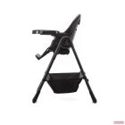 Adamex YUNO Premium dönthető etetőszék-textilbőr /black/