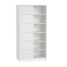   Faktum Alda Jégfehér 2 osztású szekrény (2026.04.11.után kifutó)