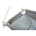 Adamo szürke hinta - 5pontos biztonsági övvel