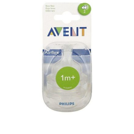 Avent classic szilikon etetőcumi lassú folyású 1hó+ /2db/ KIFUTÓ