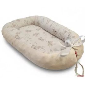 Babafészek - minky bézs maci