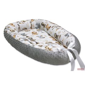 Babafészek - minky bézs maci