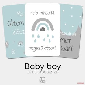 Babakártya | Baby Boy | 30 db