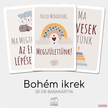 Babakártya | Bohém Ikrek | 30 db