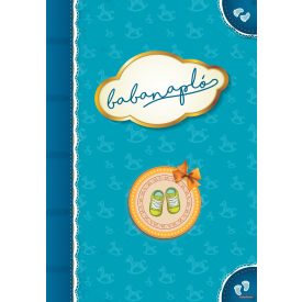 Babakönyv, babanapló /kék/