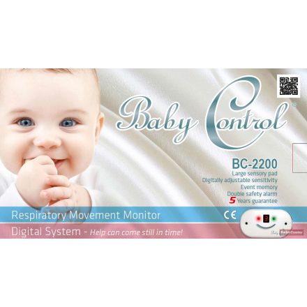 Baby Control NEW légzésfigyelő egy lapos BC2200