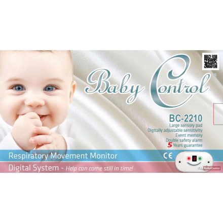 Baby Control NEW légzésfigyelő két lapos BC2210